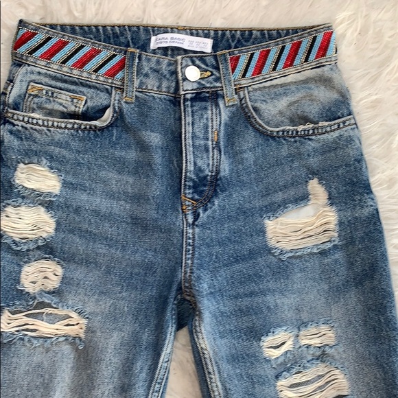 Zara distressed jeans - Picture 2 of 8
